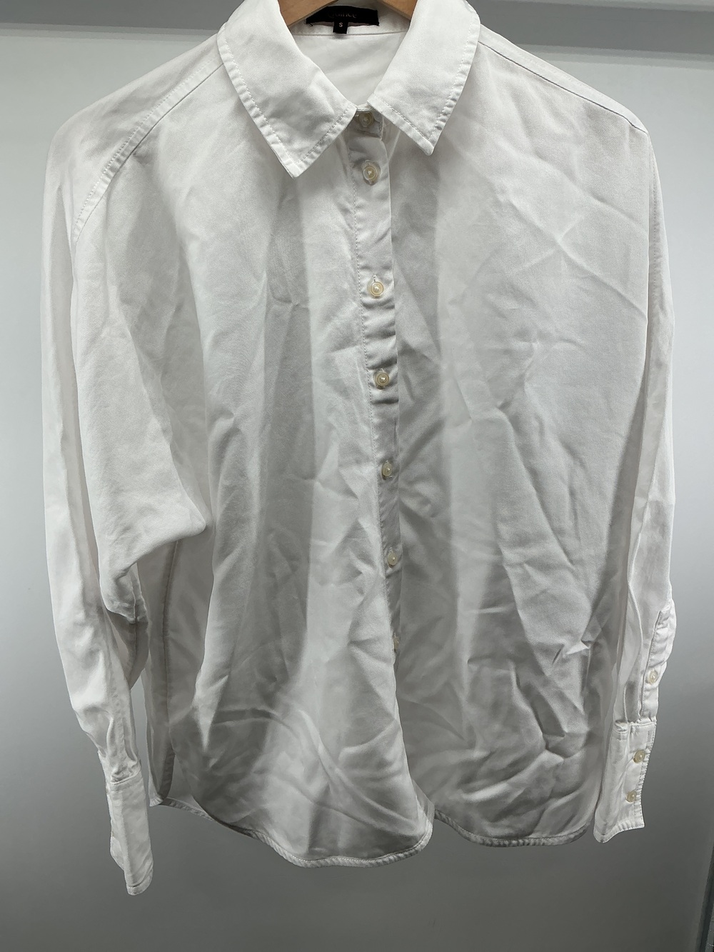 Vintage Wash Tencel Dolman Long Sleeve Shirt